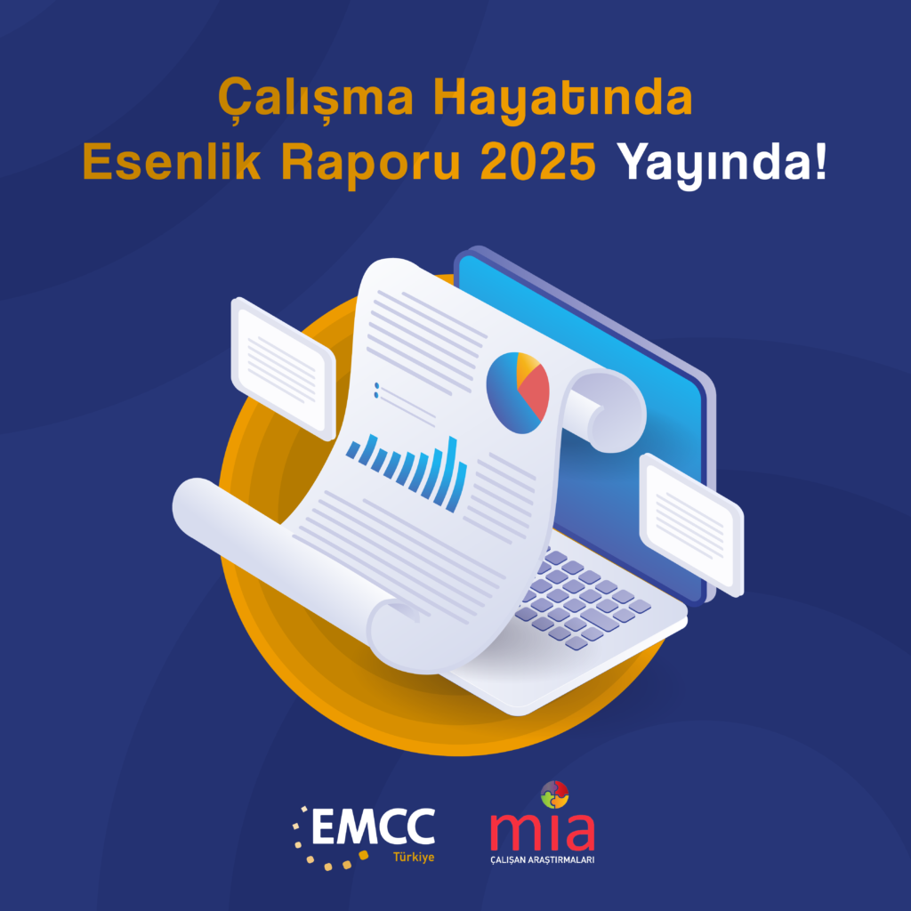 🌿 Esenlik üzerine güçlü verilerle dolu bir rapor yayında!EMCC Türkiye olarak, Mia Araştırma iş birliğiyle hazırladığımız “Çalışma Hayatında Esenlik 2025” raporumuzu sizlerle paylaşıyoruz.
Bu yıl düzenlediğimiz “Psikolojik Dayanıklılık Çalışma Hayatında Neden Önemli?” başlıklı zirve kapsamında, çeşitli sektörlerden şirketlerin çalışanlarının katılımıyla gerçekleştirilen araştırmamız, iş yaşamında esenliğe dair çarpıcı veriler sunuyor.Kurumsal sürdürülebilirliğin esenlikten geçtiğine inanıyor, raporumuzun bireysel ve örgütsel farkındalığa katkı sunmasını diliyoruz.📄 Raporu okumak için buton tıklayın#EsenlikRaporu2025 #ÇalışmaHayatındaEsenlik #Koçluk #Mentorluk #EMCCTürkiye #KurumsalEsenlik #Zirve2025 #İyiOlmaHali #WellbeingInWorklife