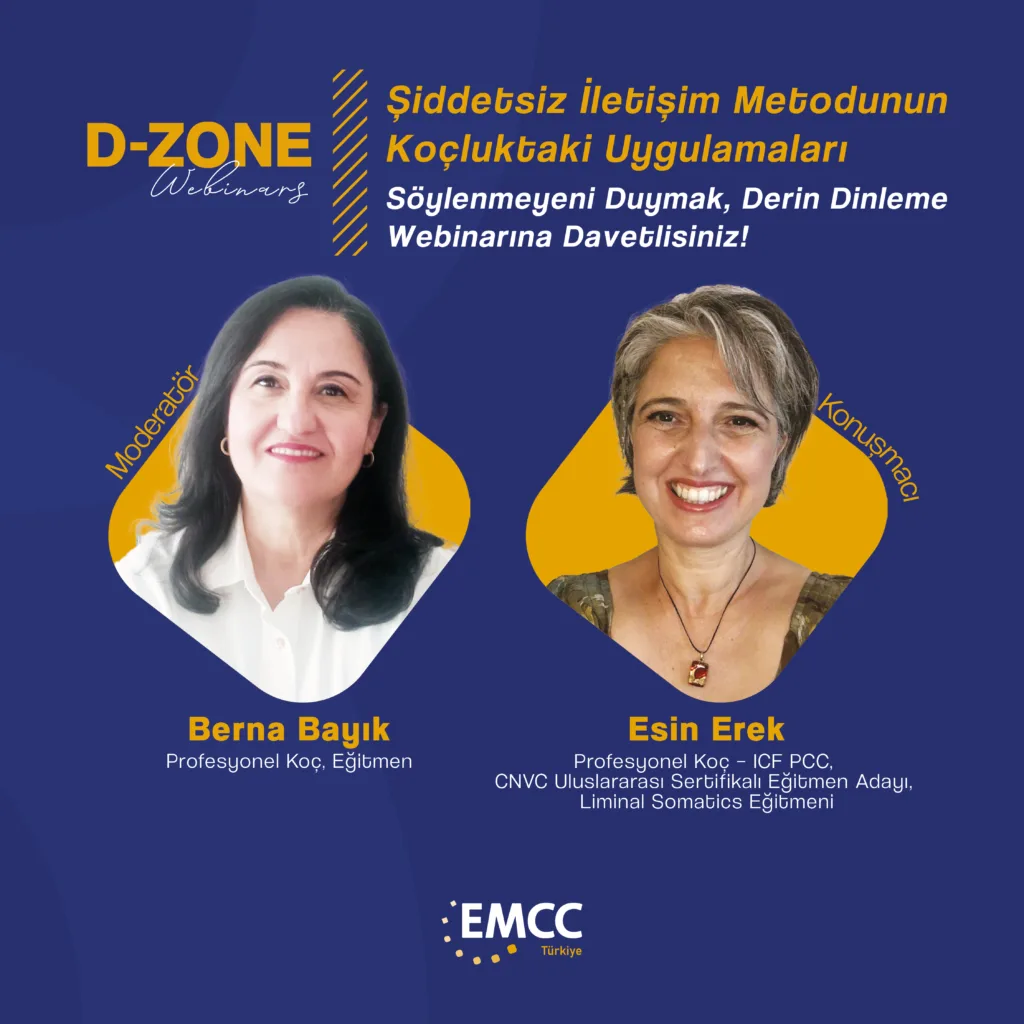 🌟 İnsan vs. Yapay Zeka: Geleceğin Mentoru Kim Olacak? Webinarı İçin Bizi Takip Edin!  ✨MCC Türkiye Koçluk ve Mentorluk Grubu olarak, 16 Nisan tarihinde 20:00-21:00 saatleri arasında çok özel bir etkinlik düzenliyoruz!🎙️ Konuşmacı
Nuray Tamer,
Yönetici Koçu, Mentor Kurumsal Eğitmen 🎙️ Konuk
Rıza Kadılar,
EMCC Global 2018-2024 Dünya Başkanı Dijitalleşen dünyada yapay zekanın, mentorluk süreçlerine nasıl yön verdiğini keşfetmek, yeni trendler hakkında bilgi almak için bu keyifli sohbeti kaçırmayın!💻 Tarih: 16 Nisan, 20:00-21:00
📍 Kayıt: Kayıt Olmak İçin Tıklayın