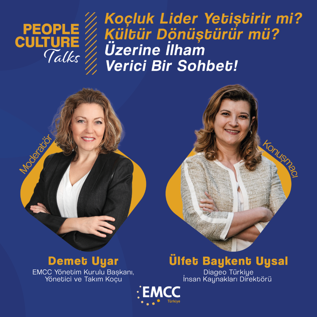 🌟 🎙️ Koçluk Lider Yetiştirir mi? Kültür Dönüştürür mü? Üzerine İlham Verici Bir Sohbet✨

Şirket kültürünü dönüştüren asıl güç nedir?

Koçluk süreçleri gerçekten yeni liderler doğurur mu, yoksa var olan potansiyeli mi açığa çıkarır? İnsan Kaynakları ve koçluk dünyasının kesişim noktasında duran bu soruları, alanının en yetkin isimleriyle konuşuyoruz.

Konuşmacı: Ülfet Baykent Uysal
Diageo Türkiye İnsan Kaynakları Direktörü

Moderatör: Demet Uyar
EMCC Yönetim Kurulu Başkanı, Yönetici ve Takım Koçu

🗓️ Tarih: 11 Şubat 2025, Çarşamba
🕗 Saat: 20.00 – 21.00
📍 Yer: Zoom
🔗 Kayıt: Kayıt olmak için butona tıklayınız

💬 Katılımcıların soruları ve deneyimleriyle zenginleşecek bu etkileşimli sohbeti kaçırma!
